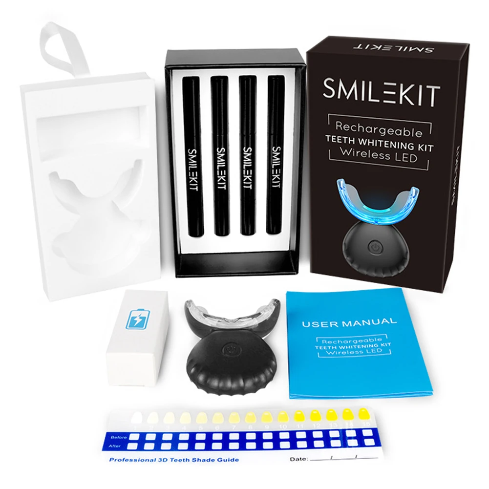 Teeth Whitening Near Me - ทันตกรรมชุดฟอกสีฟัน Mini 16 LED Cold Light