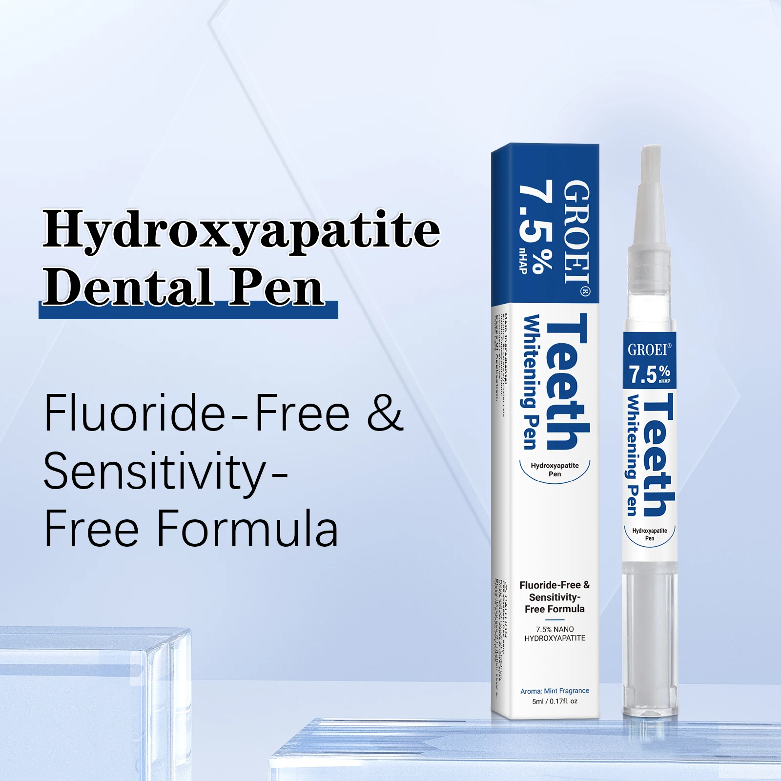 ปากกาฟอกสีฟันไฮดรอกซีอะพาไทต์  - Teeth Whitening Pens บทวิจารณ์และราคา