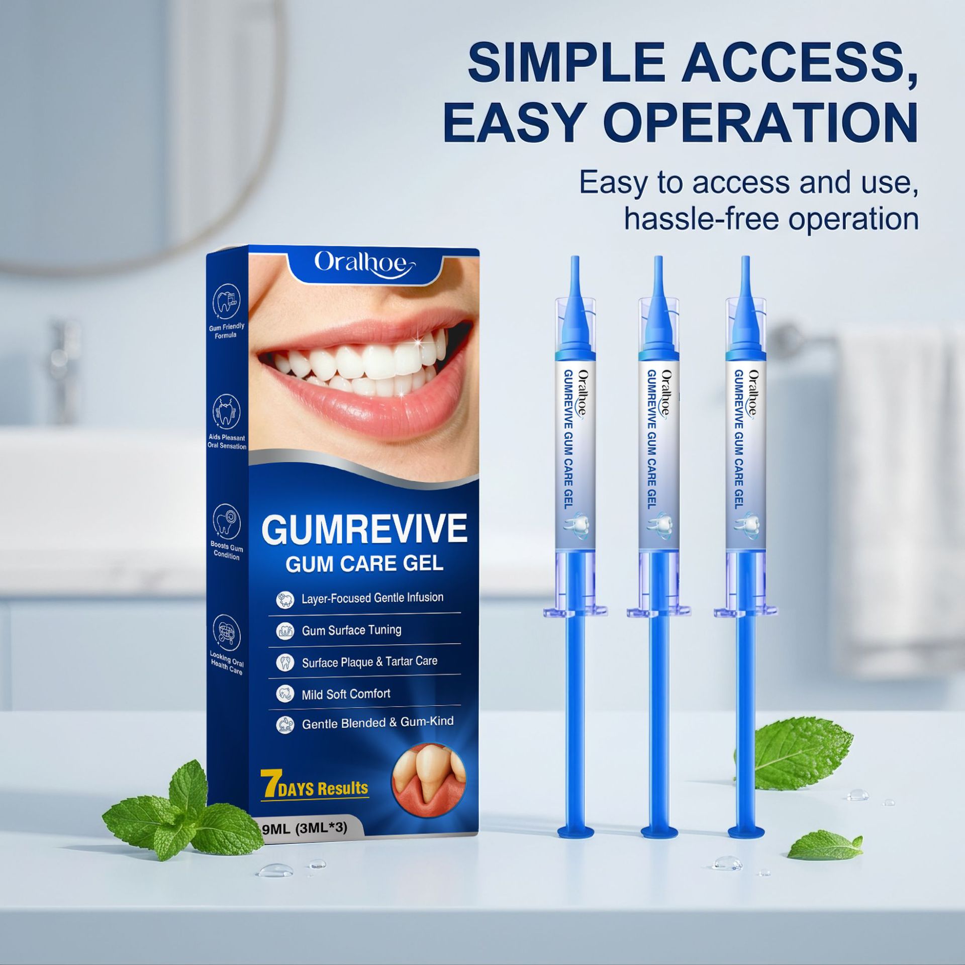 เจลดูแลช่องปาก ชุดหลอดฉีดยาทำค - Teeth Whitening Near Me บทวิจารณ์และราคา