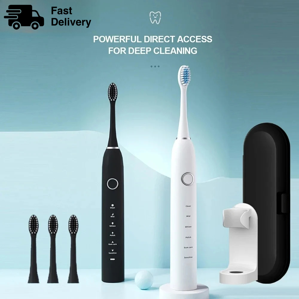 แปรงสีฟันไฟฟ้าโซนิค KLXKLX IPX - Teeth Whitening Kit บทวิจารณ์และราคา